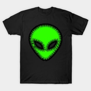 Alien Head Evil Design T-Shirt